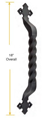 Emtek Wrought Steel San Carlos 18" Pull