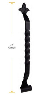 Emtek Wrought Steel San Carlos 24" Pull