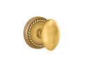 Emtek Egg Knob Concealed Screws With Rope Rosette