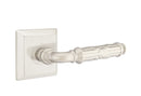 Emtek Ribbon & Reed Lever with Quincy Rosette