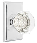 Emtek Old Town Knob Concealed Screws With Rectangular Rosette