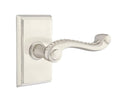 Emtek Rope Lever Concealed Screws with Rectangular Rosette