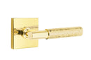 Emtek Select T-BAR Hammered Lever Concealed Screws with Square Rosette