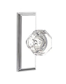 Emtek Old Town Knob With 7” Wilshire Sideplate