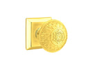 Emtek Lancaster Knob Concealed Screws With Quincy Rosette