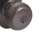 Emtek Providence Knob Key In Knob Lockset Single Cylinder with Rope Rosette