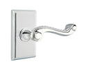 Emtek Rope Lever Concealed Screws with Rectangular Rosette