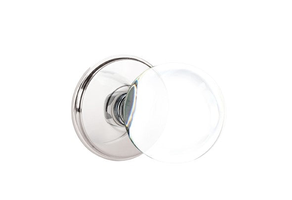 Emtek Bristol Knob Concealed Screws With Watford Rosette