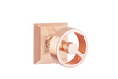 Emtek Spoke Knob with Quincy Rosette