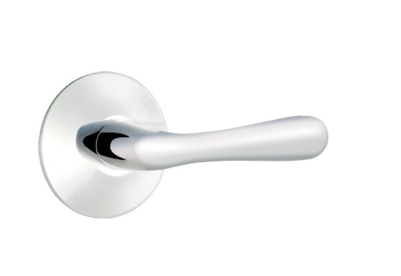 Emtek Basel Lever With Modern Rosette