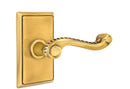 Emtek Rope Lever Concealed Screws with Rectangular Rosette