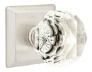 Emtek Diamond Knob Concealed Screws With Quincy Rosette
