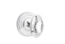 Emtek Victoria Knob Concealed Screws With Ribbon & Reed Rosette