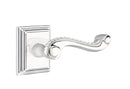 Emtek Rope Lever with Wilshire Rosette