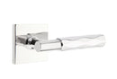 Emtek Select T-BAR Tribeca Lever Concealed Screws with Square Rosette