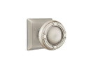 Emtek Ribbon & Reed Knob Concealed Screw With Quincy Rosette