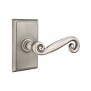 Emtek Rustic Lever Concealed Screws with Rectangular Rosette
