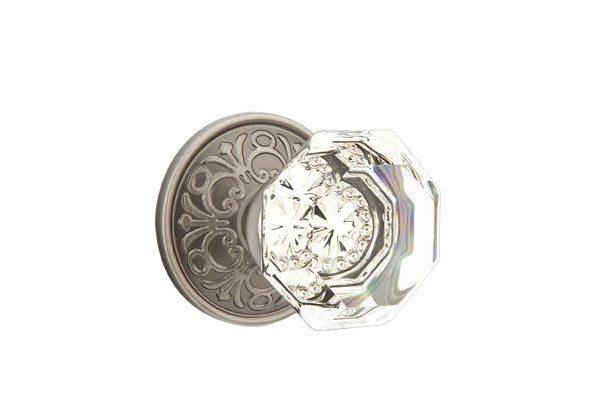 Emtek Old Town Knob Concealed Screws With Lancaster Rosette