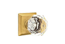 Emtek Diamond Knob Concealed Screws With Quincy Rosette
