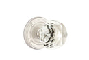 Emtek Diamond Knob With Ribbon & Reed Rosette