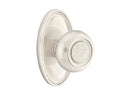 Emtek Belmont Knob With Oval Rosette