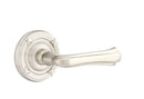 Emtek Wembley Lever Concealed Screws with Ribbon & Reed Rosette