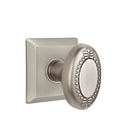 Emtek Beaded Egg Knob With Quincy Rosette