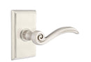 Emtek Elan Lever Concealed Screws with Rectangular Rosette