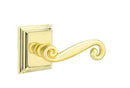 Emtek Rustic Lever with Wilshire Rosette