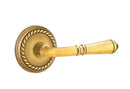 Emtek Turino Lever Concealed Screws with Rope Rosette