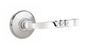 Emtek Santa Fe Lever Concealed Screws with Watford Rosette
