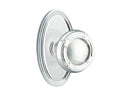 Emtek Ribbon & Reed Knob With Oval Rosette