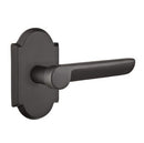 Emtek Sandcast Bronze Aurora Lever Concealed Screws with