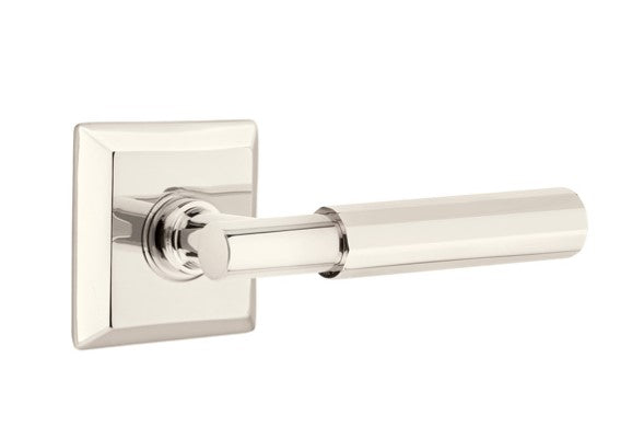 Emtek Select T-BAR Faceted Lever with Quincy Rosette