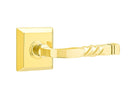 Emtek Santa Fe Lever with Quincy Rosette