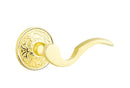 Emtek Cortina Lever Concealed Screws with Lancaster Rosette