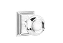 Emtek Belmont Knob With Wilshire Rosette