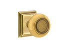 Emtek Belmont Knob With Wilshire Rosette