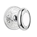 Emtek Beaded Egg Knob With Lancaster Rosette