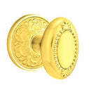 Emtek Beaded Egg Knob With Lancaster Rosette