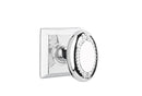 Emtek Beaded Egg Knob With Quincy Rosette