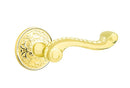Emtek Rope Lever with Lancaster Rosette