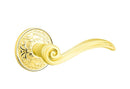 Emtek Elan Lever Concealed Screws with Lancaster Rosette