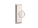 Emtek Ribbon & Reed Knob Concealed Screws With 7” Wilshire Rosette