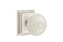 Emtek Lancaster Knob With Wilshire Rosette