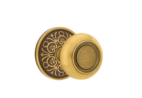 Emtek Belmont Knob Concealed Screws With Lancaster Rosette