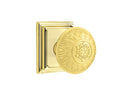 Emtek Lancaster Knob With Wilshire Rosette