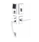 Emtek EMTouch Modern Style Electronic Keypad Handle Set with Diamond Knob