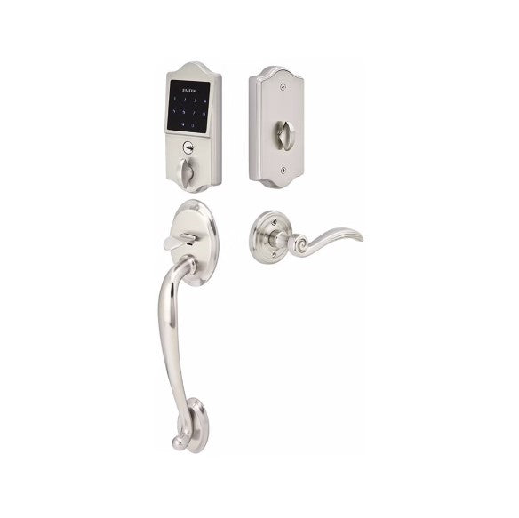 Emtek EMTouch Classic Style Electronic Keypad Handle Set with Spoke Knob