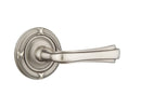 Emtek Wembley Lever Concealed Screws with Ribbon & Reed Rosette